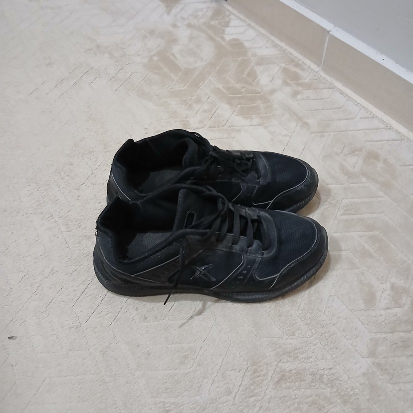 Siyah Erkek Spor Ayakkabısı - Görsel 2