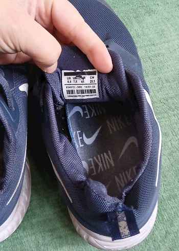 Erkek Lacivert Spor Ayakkabı Velcro Detaylı - Görsel 2