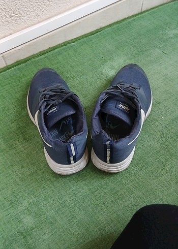 Erkek Lacivert Spor Ayakkabı Velcro Detaylı - Görsel 3