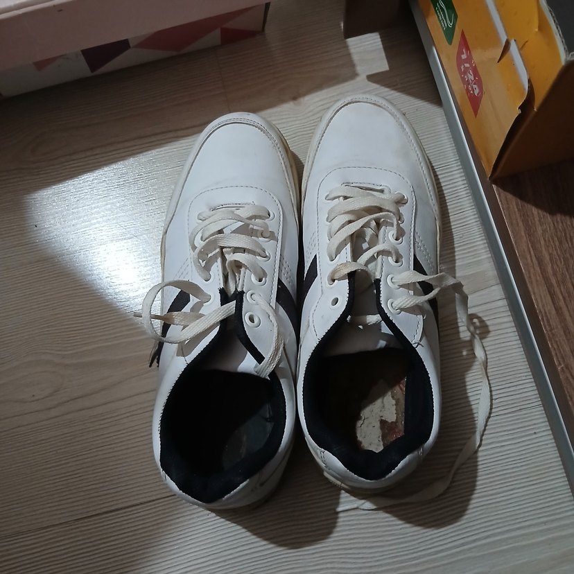 Beyaz Bağcıklı erkek Spor Ayakkabı - Görsel 2