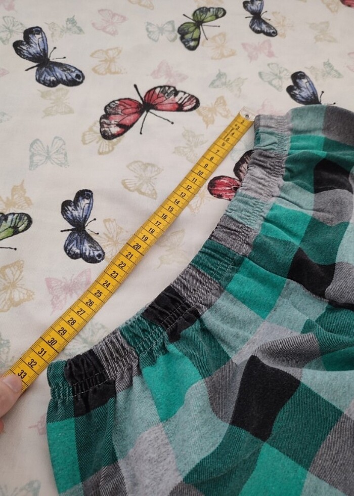 Lolita ekose pijama - Görsel 4