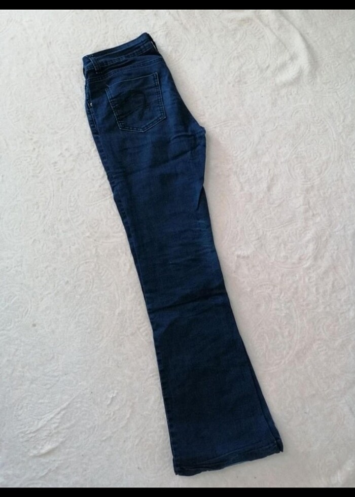 Düşük bel kot pantolon - Görsel 4