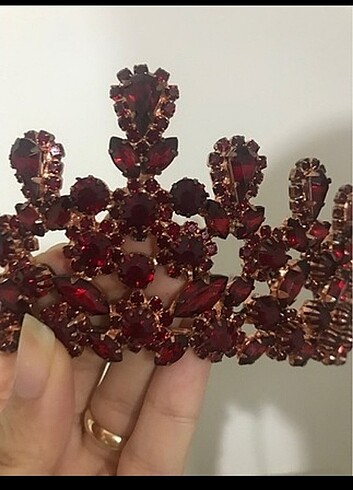  Beden bordo Renk Kına tacı 
