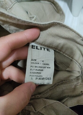 40 Beden camel Renk Kargo pantolon