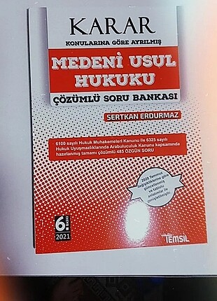 Medeni usul hukuku soru bankası