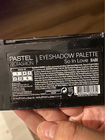  Beden Renk Pastel far paleti