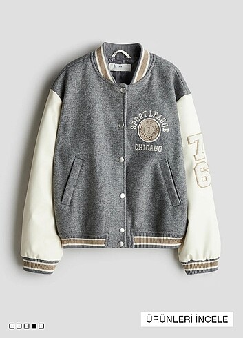 H&m beyzbol ceket