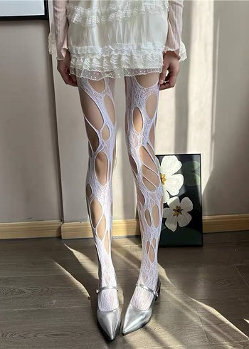 cutout külotlu çorap