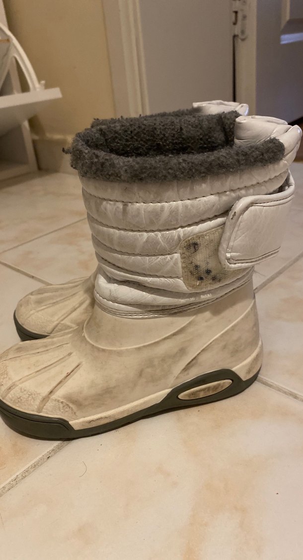 Igor Kız Çocuk Beyaz Kürklü Kauçuk Bot - Görsel 3