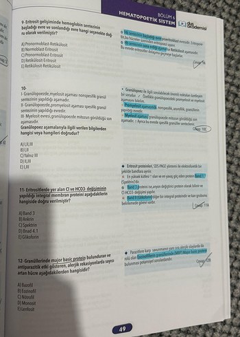 Fizyoloji ve Embriyoloji Konu ve Soru Kitabı Dr. Kerem Aslan - Görsel 3