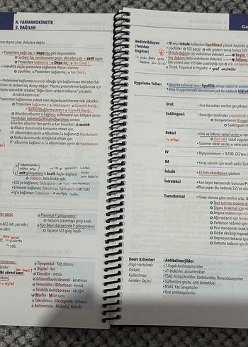 Farmakoloji Konu Kitabı - Dr. Yavuz Şahin - Görsel 2