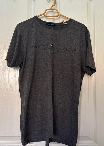 Gri Pamuklu Tommy Hilfiger Tişört