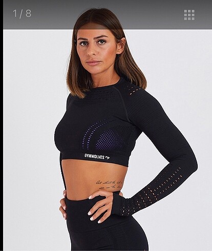 Gymwolves top/m