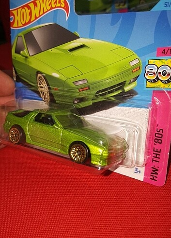  Beden Hot Wheels - 89 MAZDA SAVANNA RX- 7 FC35 - 