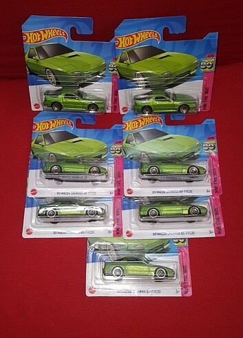  Beden Renk Hot Wheels - 89 MAZDA SAVANNA RX- 7 FC35 - 