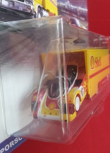  Beden Hot Wheels Premium - TEAM TRANSPORT - PORSCHE 962 - SAKURA SPRIN