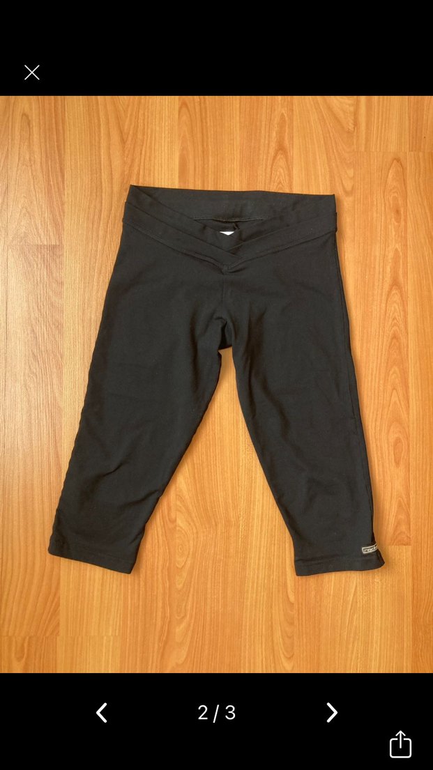 Siyah Kadın Spor Tayt - Görsel 2