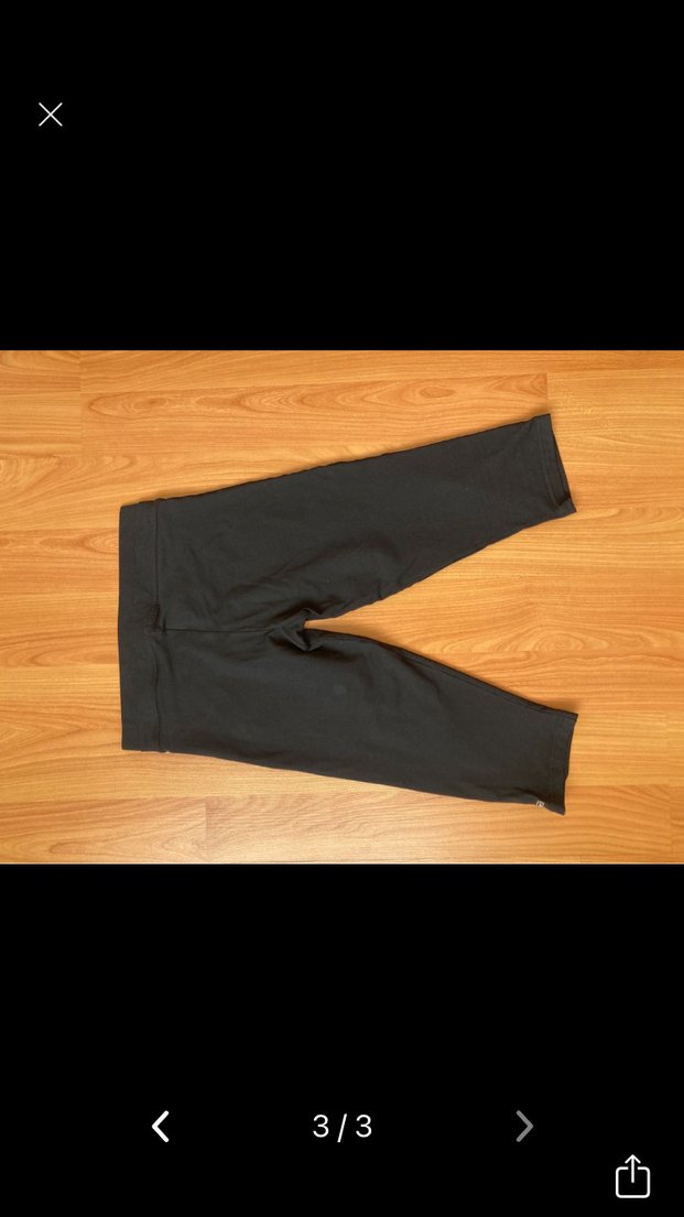 Siyah Kadın Spor Tayt - Görsel 3