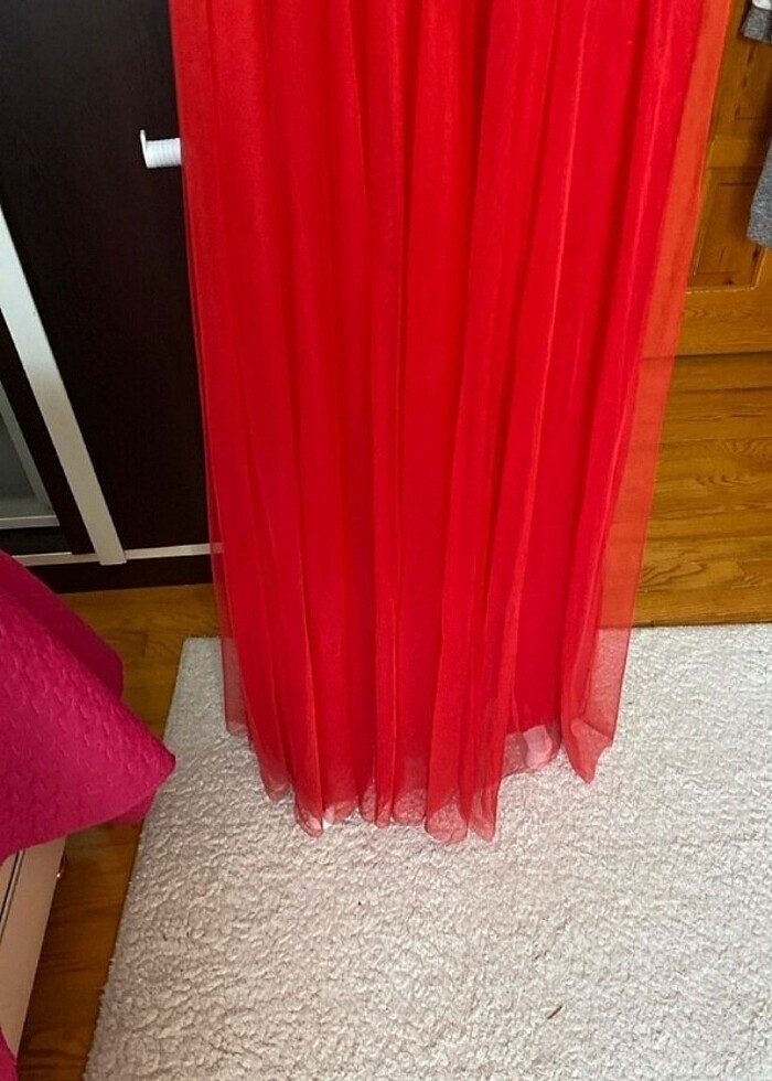 40-42 beden tül abiye - Görsel 2