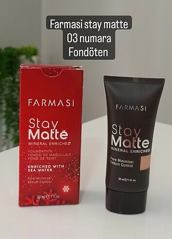 Farmasi stay matte