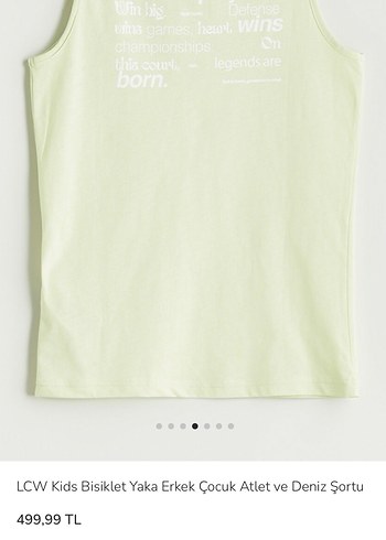 LCW Kids Erkek Çocuk Atlet ve Deniz Şortu - Görsel 10