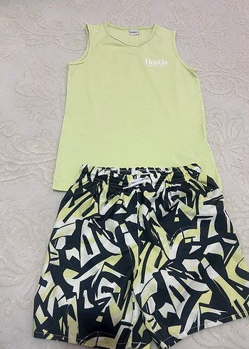 LCW Kids Erkek Çocuk Atlet ve Deniz Şortu - Görsel 5