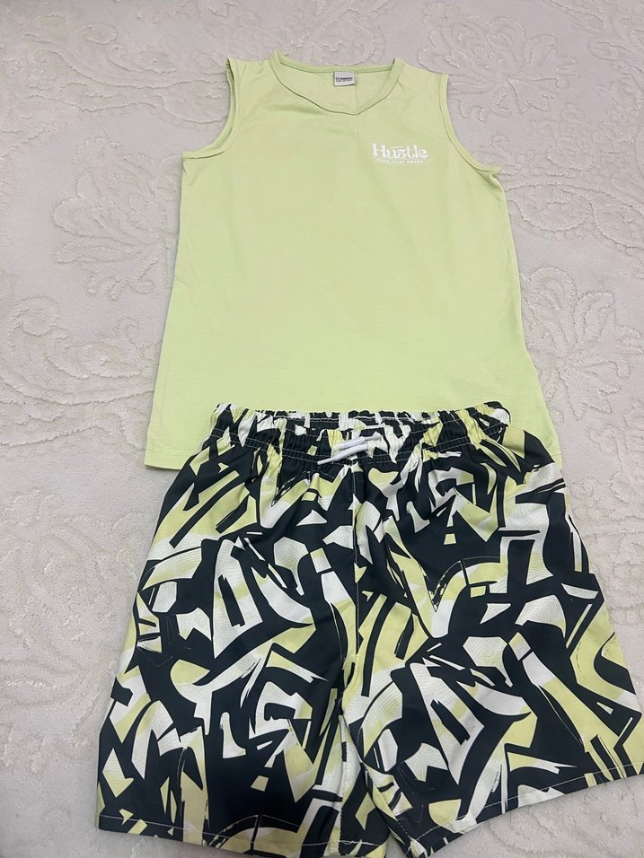 LCW Kids Erkek Çocuk Atlet ve Deniz Şortu - Görsel 5