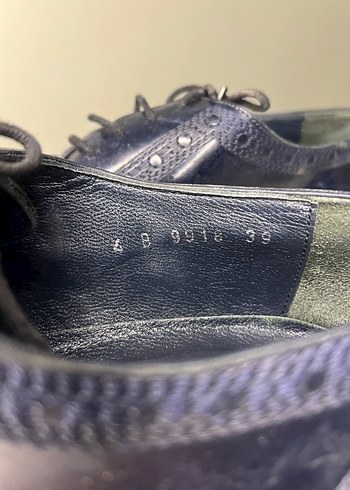 SARAR Lacivert Deri Erkek Ayakkabı - Görsel 4