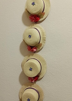 Duvar süsü şapkalar dekoratif aksesuar