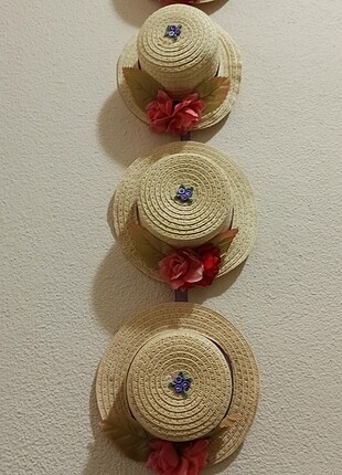  Duvar süsü şapkalar dekoratif aksesuar