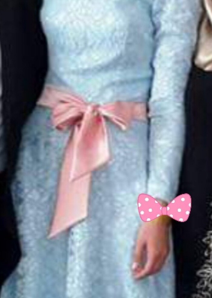 Dantel elbise - Görsel 4