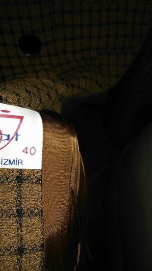 40 Beden Vintage Görünümlü Yakası Kürklü Ceket