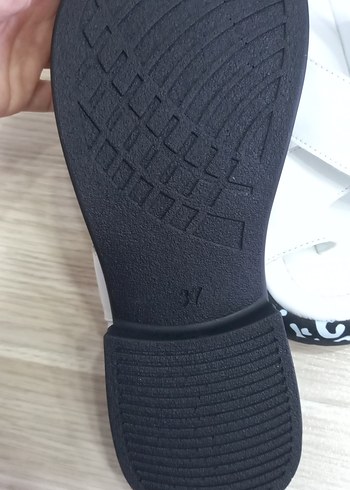 Beyaz renk hakiki deri - Görsel 2