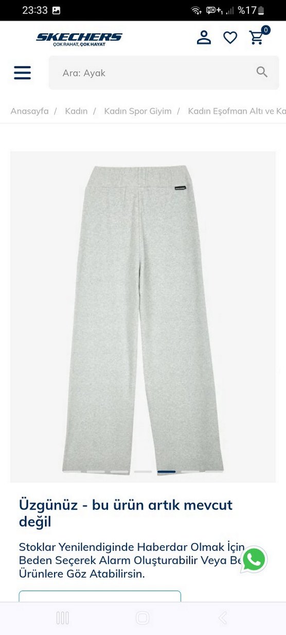 sneaker gri eşofman - Görsel 2