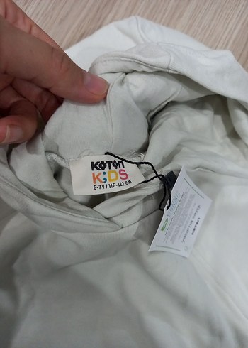 Kız Çocuk Kapüşonlu Sweatshirt - Görsel 3