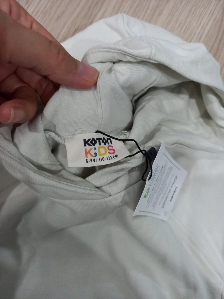 Kız Çocuk Kapüşonlu Sweatshirt - Görsel 3