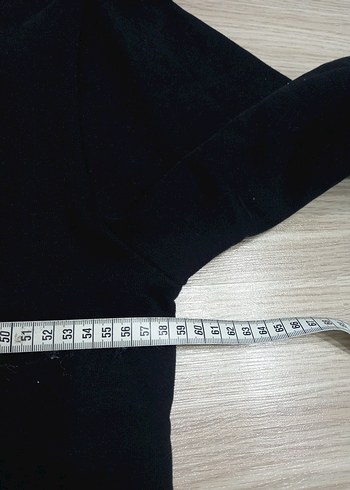 Siyah  Basic Sweatshirt - Görsel 3