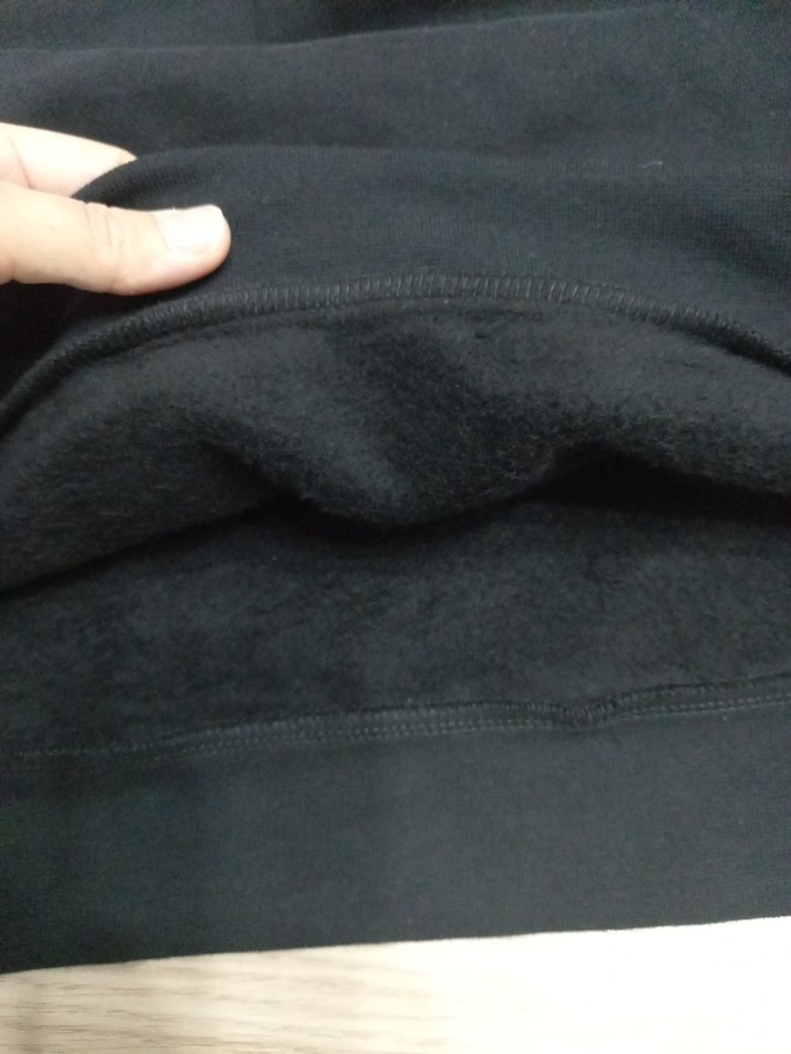 Siyah  Basic Sweatshirt - Görsel 4