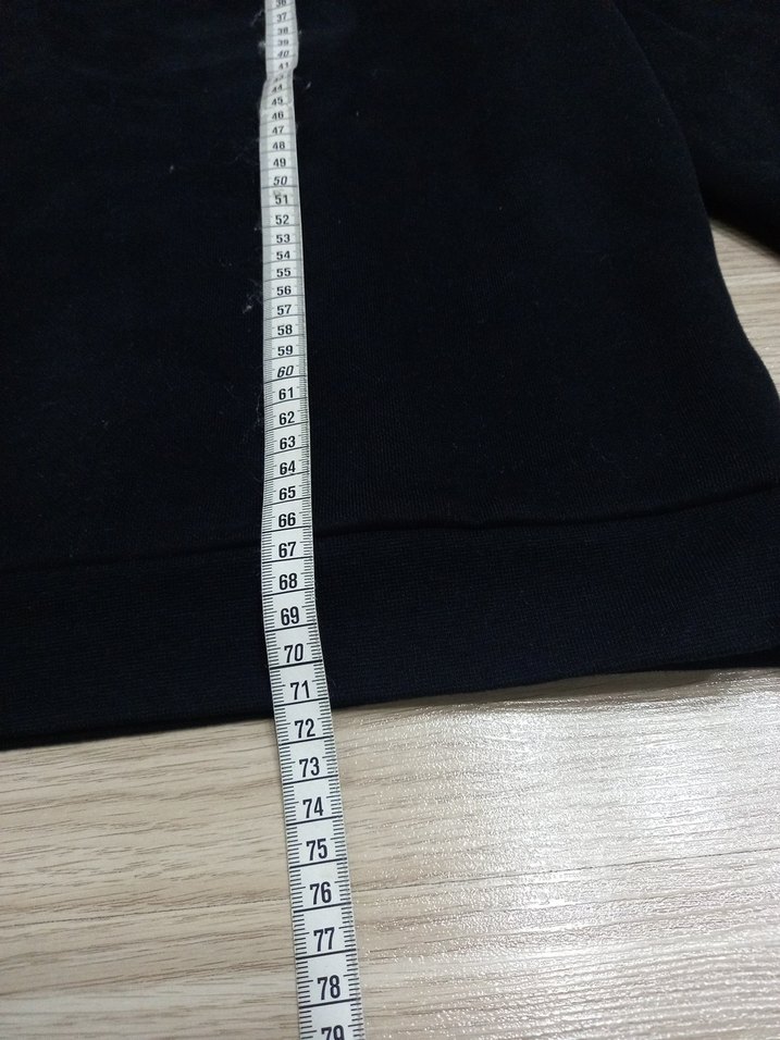 Siyah  Basic Sweatshirt - Görsel 2