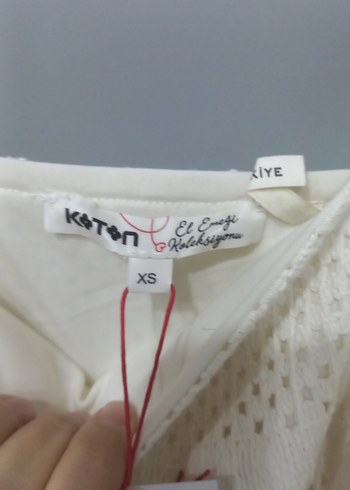 Dantel Detaylı krem Bohem Uzun Elbise - Görsel 3