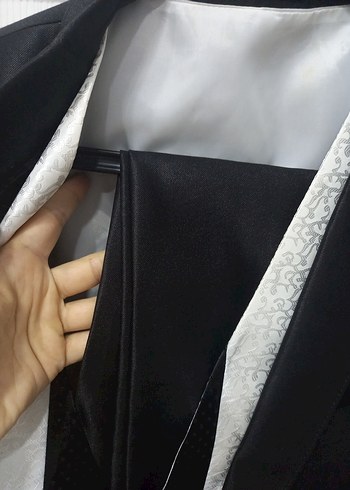 Erkek Siyah Klasik Notch Yaka Ceket - Görsel 6