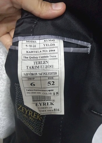 Erkek Siyah Klasik Notch Yaka Ceket - Görsel 5