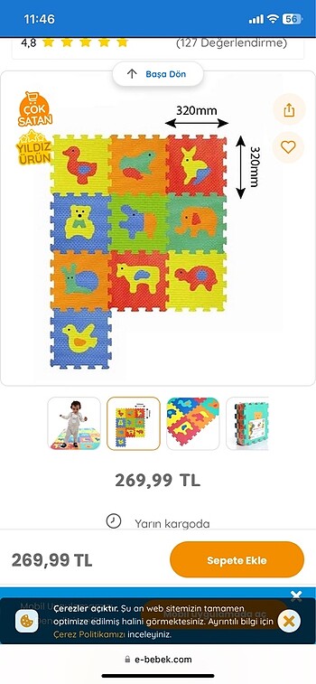 Puzzle mat oyun halısı