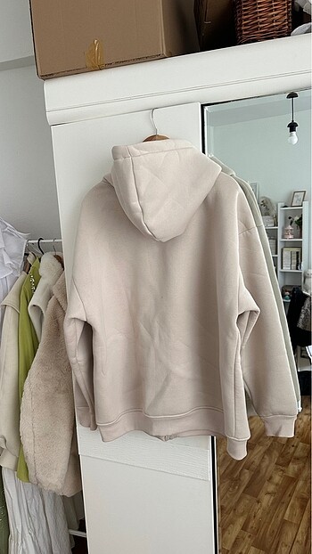 l Beden Zara fermuarlı sweatshirt hırka