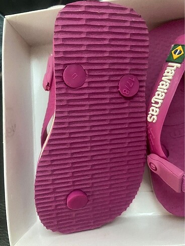 17 Beden Havaianas parmak arası bebek sandalet