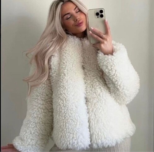 Zara Zara peluş mont