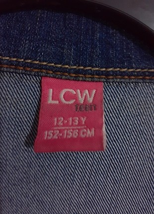 LC Waikiki 12 13 yaş kız çocuğu kot ceket