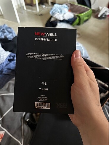 Beden New well porcelain makeup palette