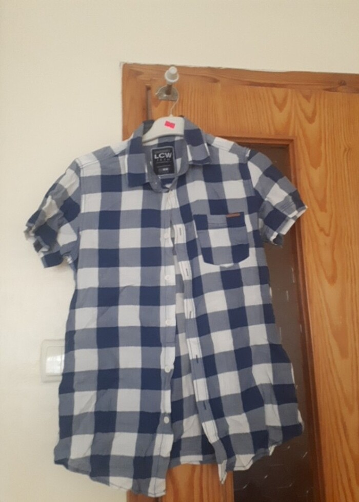 13-14  yaş  gömlek  - Görsel 2