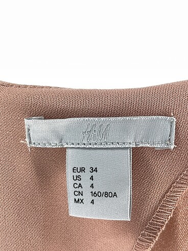 34 Beden çeşitli Renk H&M Kısa Elbise %70 İndirimli.